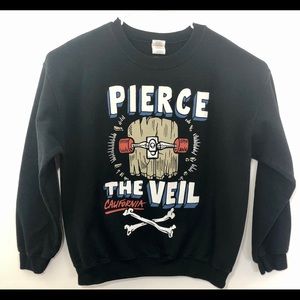 Pierce the Veil California Skateboard Sweatshirt L